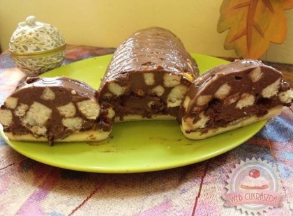 CSOKOLÁDÉS BABAPISKÓTÁS ŐZGERINC RECEPT• Csokoládés, mazsolás és diós, ráadásul sütés nélkül készül - ez valami fantasztikusan jó recept!