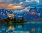 Blue Lake, Patagonia, Argentina.