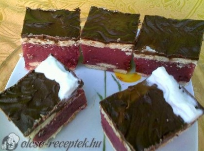 MEGGYES KEKSZES RECEPT•Egy nagyon guszta süti, ahol a töltelék a lényeg!