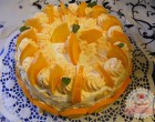 Narancsos oroszkrém torta
