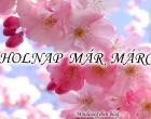 HOLNAP MÁR MÁRCIUS!