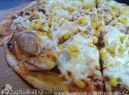 Gyors bögrés pizza recept