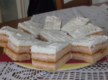 Puncsos mézes szelet recept