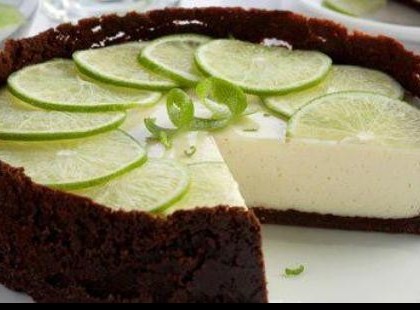 Citromos torta csokis piskótával