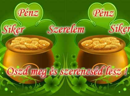 Oszd meg és szerencséd lesz!