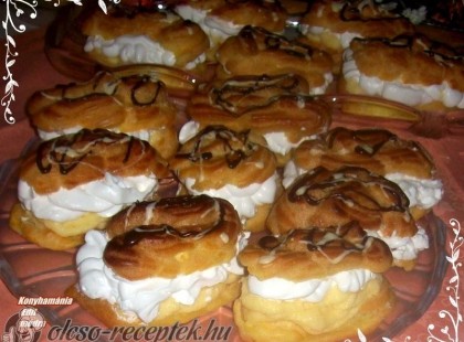 ECLAIR FÁNK RECEPT