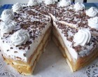 Babapiskótás torta