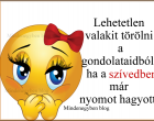 Lehetetlen valakit törölni a gondolataidból,ha a szívedben már nyomot hagyott..