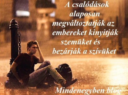 A csalódások alaposan megváltoztatják az embereket kinyitják a szemüket és bezárják a szívüket