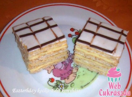 Eszterházy szelet recept