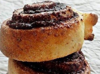 Kelesztés nélküli kakaós csiga • Puha, foszlós és édes. Amikor sül, mennyei illat lengi be a konyhát. Megéri kipróbálni.