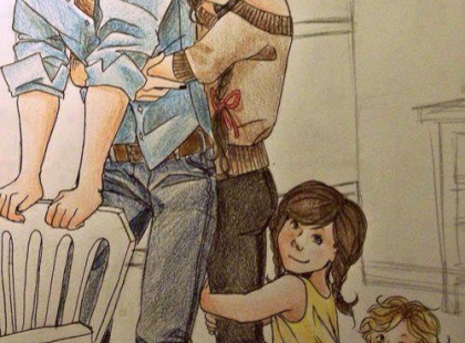 Az apa fáradtan tér haza a munkahelyéről, és leroskad a fotelbe. Hétéves kisfia jön oda hozzá, és megkérdezi