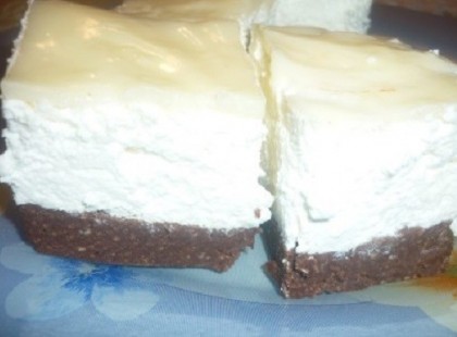 Habos túrós sütés nélkül