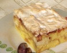 Habos, rakott zsemle