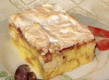 Habos, rakott zsemle