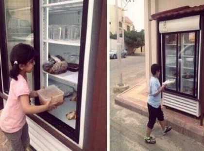 A névtelen férfi nagyszerű ötlettel ad enni az éhezőknek. Íme!