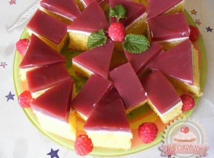 Málnás Bolero szelet