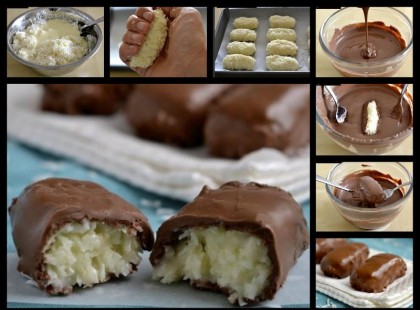 Bounty csoki házilag • olcsó és egyszerű !