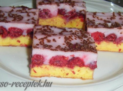 Málnás finomság • eperrel - ribizlivel és szederrel is isteni!