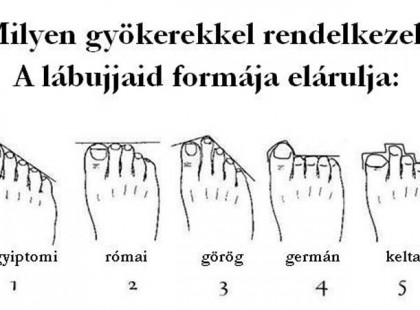 Mutasd a lábad, megmondom milyen vagy…