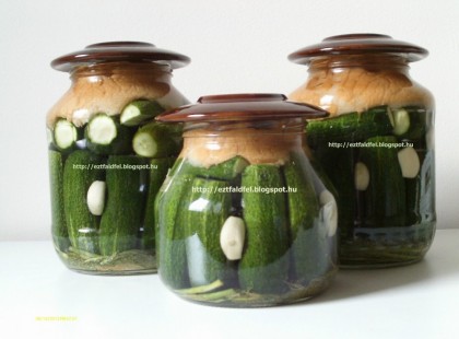 Kovászos uborka tartósítószer nélkül...