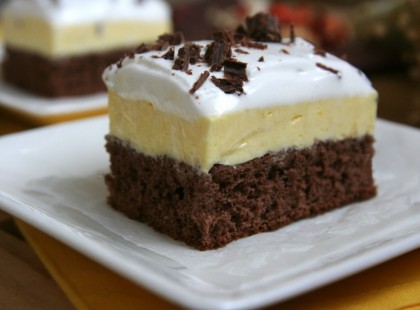 Csokoládés vaníliakocka – ezt az ellenállhatatlanul fincsi sütit mindenki szereti! Olcsó és egyszerű recept :)