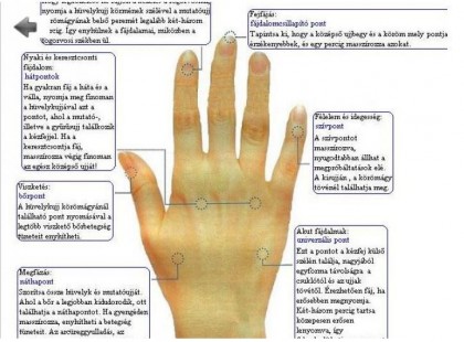 Mellékhatások nélkül: tenyérmasszázs az egészségért!