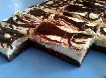 Túró rudi szelet sütés nélkül recept- Nagyon finom és egyszerű próbáljátok ki!