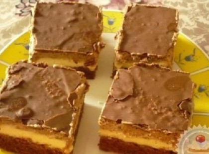 Cappuccino szelet sütés nélkül – Mondhatom, nagy sikere volt, rém egyszerű is elkészíteni, csak ajánlani tudom