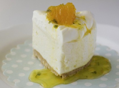 Citromos-tejszínes túrótorta - sütés nélkül