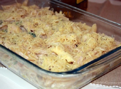 Sajtos húsos tészta egyenesen a sütőből! Csodás ízek fél óra alatt, jobb vacsi elképzelhetetlen!