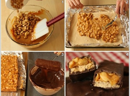 Házi Snickers recept
