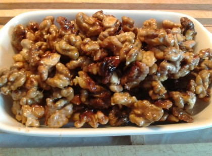 Mézes pirított dió