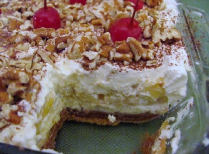 Krémes banános desszert sütés nélkül! Egyszerű finomság, ha nincs kedved sütni :)