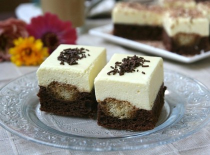 Sütés nélküli vaníliás kocka – mennyei ízek pillanatok alatt, fincsi! :)