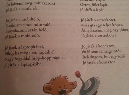 Valaki felvilágosítana ennek a versnek a lényegéről? Az ötödikesek irodalomkönyvében találtam.