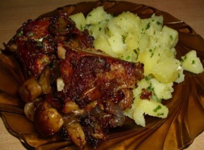 Oldalas fűszeres pácban recept