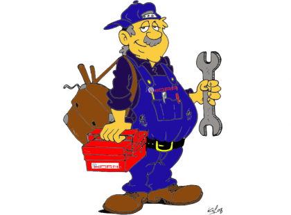 Egy orvos az éjszaka közepén felkel és kimegy a vécére. Meglepődve látja, hogy eldugult a toalett.