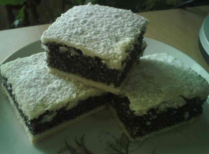 Mákos lepény – almával is nagyon finom