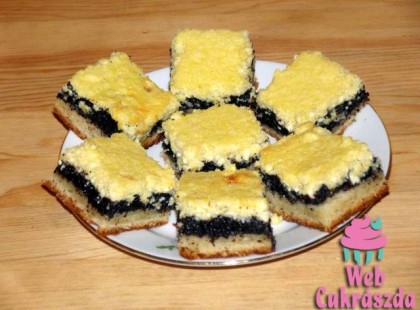 Túrós-mákos szelet