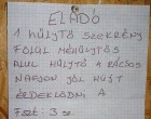 Eladó 1 hűlytő szekrény... Fölül mélyhűlytős Alul hűlytő 4 rácsos Nagyon jól hüjt Érdeklődni: A Fszt: 3 sz.