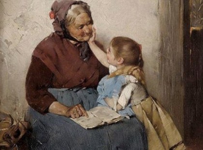 Nagyanyámmal ültünk a verandán ketten az életéről beszélt , és én hallgattam csendben . Olyan jó volt látni szeme csillogását minden benne rejlett bánat , és boldogság . Két kis ráncos kezét az ölébe fektette bizony az élet őt , soha nem kímélte ......