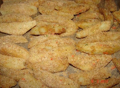 Fűszeres panírozott burgonya, csodás köret húsok mellé! Próbáld ki!