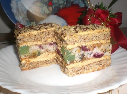 Kávékrémes szeletkék