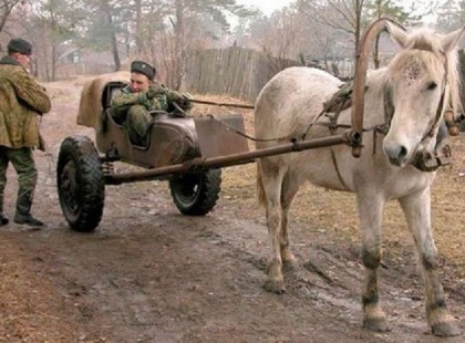 Mire a kutya megszólal: – Hú b…d meg! Te is megijedtél mikor a ló megszólalt?