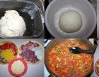 Pizza házilag lépésről lépésre fotókkal