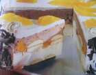 Sütés nélküli őszibarack torta