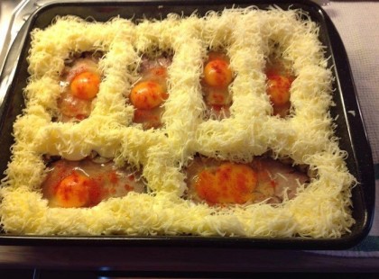 Mennyei finom sült tarja recept