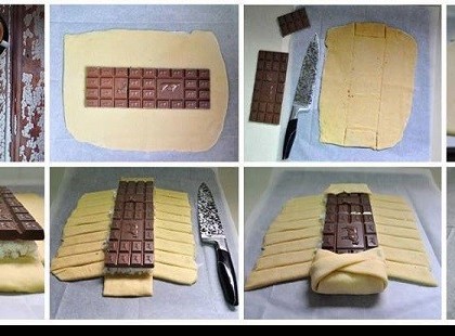 Kókuszos - csokoládés kalács