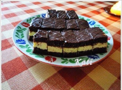 Hideg csokis kocka..